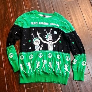 Ricky morty sweater xxl christmas sweater